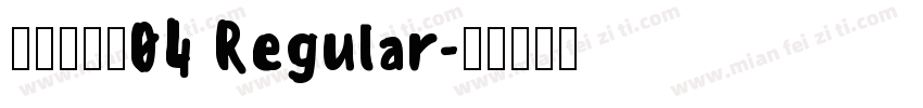 王永强英文04 Regular字体转换